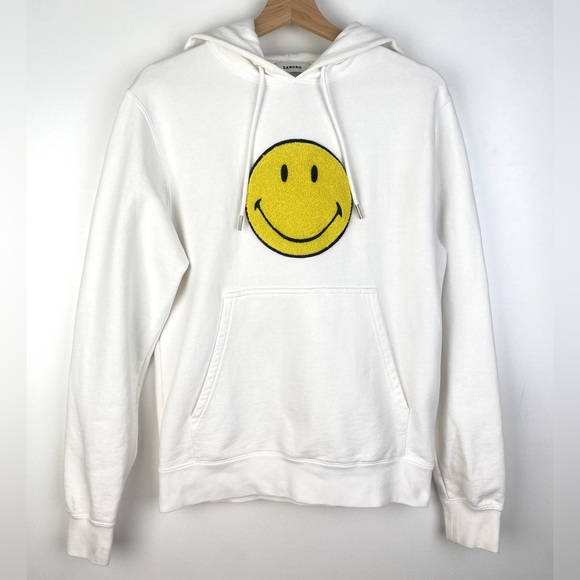 Sandro Smiley Sweatshirt - Picture 1 of 14